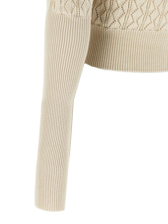 26SS 비비안웨스트우드 가디건 1803007QY004SA408 Beige - VIVIENNE WESTWOOD