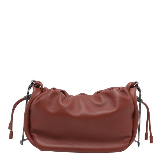 26SS 브루넬로 쿠치넬리 숄더백 MBGPD2667 C4182 Brown - BRUNELLO CUCINELLI