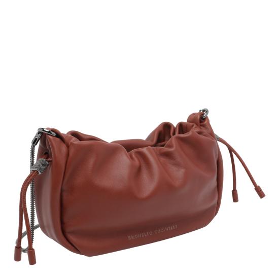 26SS 브루넬로 쿠치넬리 숄더백 MBGPD2667 C4182 Brown - BRUNELLO CUCINELLI