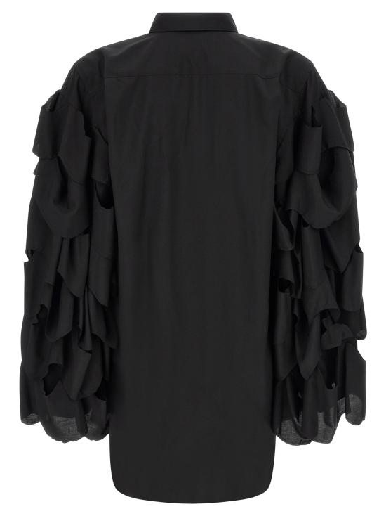 26SS 꼼데가르송 긴팔 셔츠 PQB0011 Black - COMME DES GARCONS