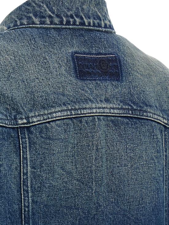 26SS MM6 메종마르지엘라 데님 자켓 S62AN0180M30058961 Blue - MM6 MAISON MARGIELA