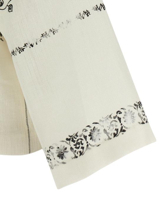 26SS 알베르타 페레티 블라우스 A021001521006 White Black - ALBERTA FERRETTI