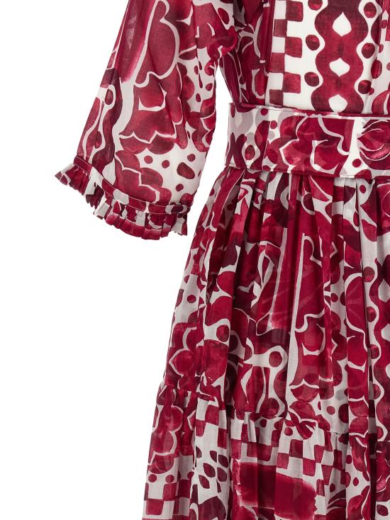 26SS 사만다 성 롱 원피스 EDENDRESSWHITEPINK Fuchsia - SAMANTHA SUNG