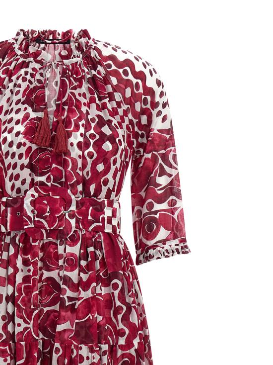 26SS 사만다 성 롱 원피스 EDENDRESSWHITEPINK Fuchsia - SAMANTHA SUNG