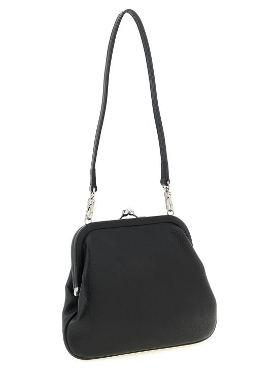 26SS 비비안웨스트우드 리비건 바이오그린 그레인 숄더백 4B010009WS000DN403 Black - VIVIENNE WESTWOOD