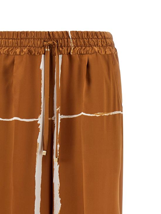 26SS 키톤 스트레이트 팬츠 D48122K0873G07004 Brown - KITON