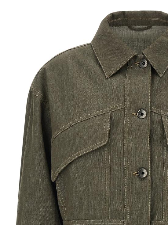 26SS 브루넬로 쿠치넬리 자켓 MB1257801C004 Green - BRUNELLO CUCINELLI