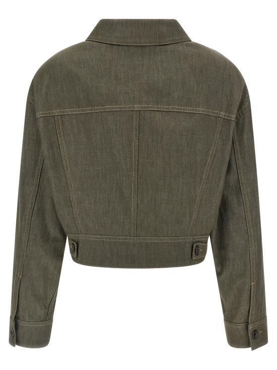 26SS 브루넬로 쿠치넬리 자켓 MB1257801C004 Green - BRUNELLO CUCINELLI