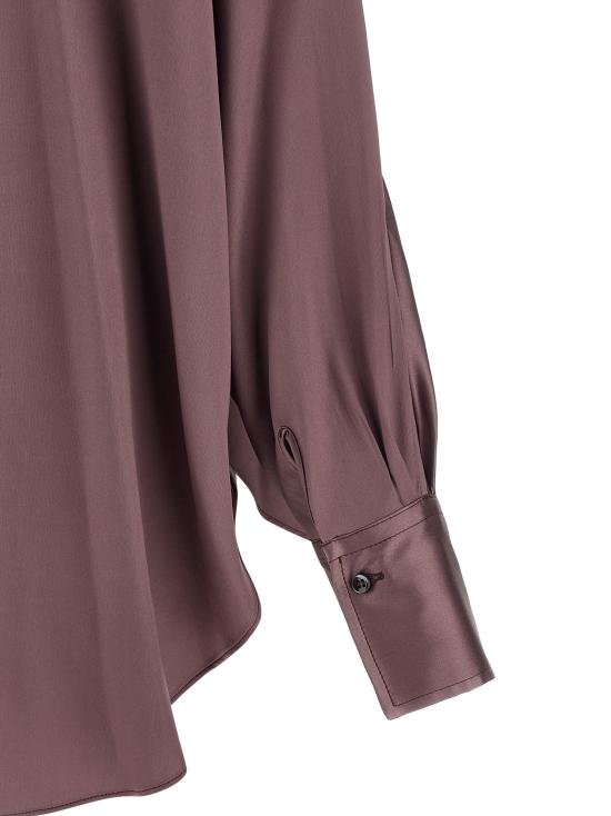 26SS 브루넬로 쿠치넬리 블라우스 M0C59MY906C9235 Purple - BRUNELLO CUCINELLI