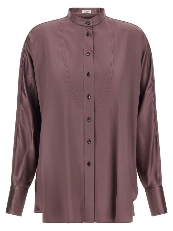 26SS 브루넬로 쿠치넬리 블라우스 M0C59MY906C9235 Purple