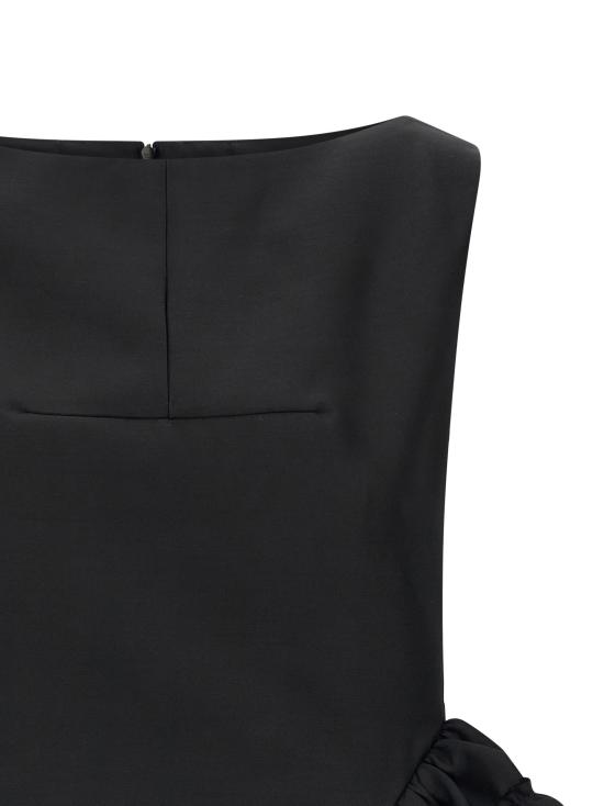 26SS 드리스 반 노튼 이브닝 티셔츠 2610107073305900 Black - DRIES VAN NOTEN