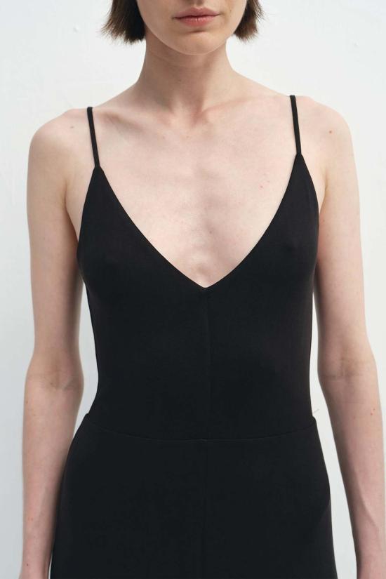  소피 루 롱 원피스 솔렌 드레스 블랙 - SOPHIE RUE