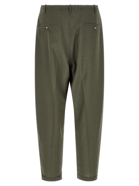 26SS 마리아노 스트레이트 팬츠 MGSS26PA012216105 Green - MAGLIANO