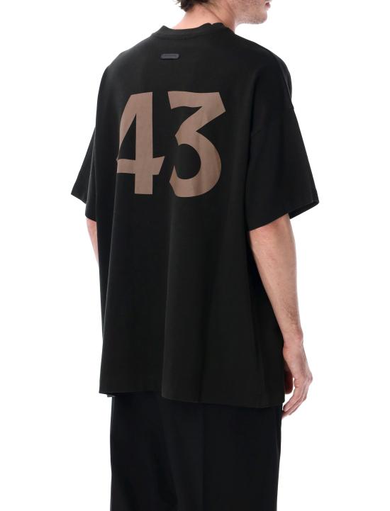 26SS 피어오브갓 코튼 레이온 43 티셔츠 FG9M109928CRY 001 Nero - FEAR OF GOD