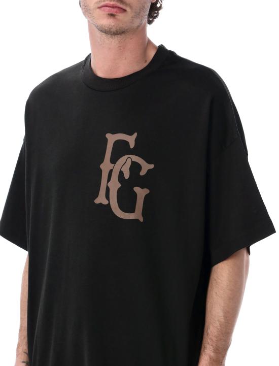 26SS 피어오브갓 코튼 레이온 43 티셔츠 FG9M109928CRY 001 Nero - FEAR OF GOD