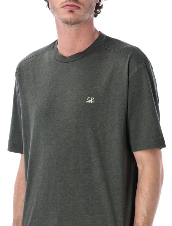 26SS 씨피 컴퍼니 반팔 티셔츠 20CMTS192A110643P 921 GREY MEL GUNMETAL - C.P. COMPANY