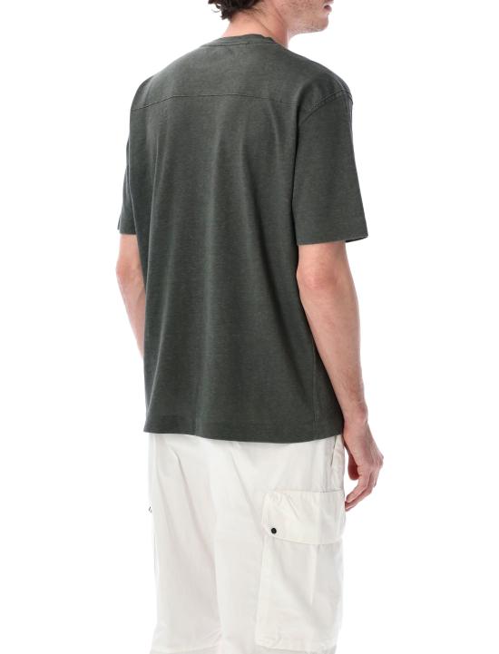 26SS 씨피 컴퍼니 반팔 티셔츠 20CMTS192A110643P 921 GREY MEL GUNMETAL - C.P. COMPANY