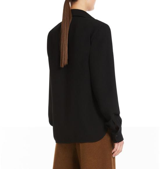  막스마라 긴팔 셔츠 2421116103600SCIRE011 BLACK - MAX MARA