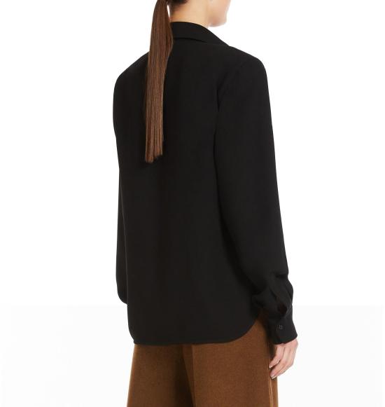  막스마라 긴팔 셔츠 2421116103600SCIRE011 BLACK - MAX MARA