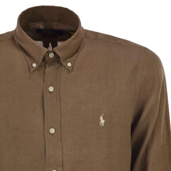 26SS 폴로 랄프로렌 셔츠 710966294 BROWN - POLO RALPH LAUREN