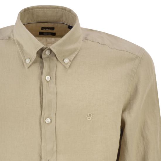 26SS 보스 긴팔 셔츠 50556077 BEIGE - BOSS