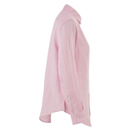 26SS 폴로 랄프로렌 포니 자수 리넨 셔츠 (211970730009) 211970730 PINK - POLO RALPH LAUREN