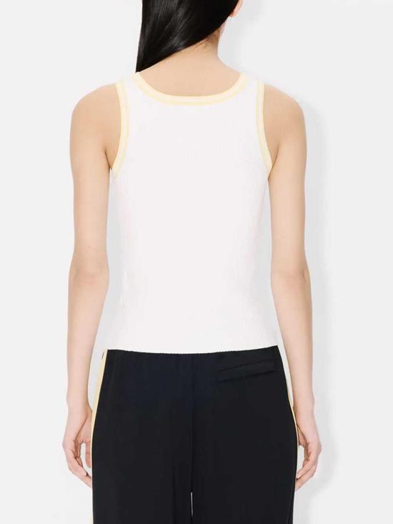 26SS 겐조 민소매 티셔츠 FG52TO6303LM 02 OFF WHITE - KENZO