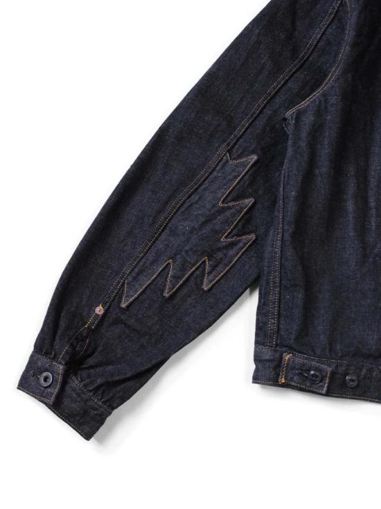  캐피탈 데님 자켓 Kapital 12oz 데님 산토 도밍고 썬더버드 재킷 - KAPITAL