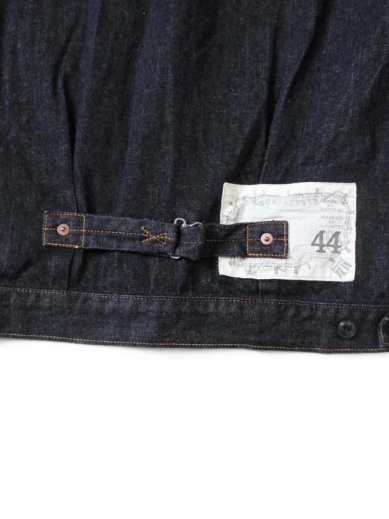  캐피탈 데님 자켓 Kapital 12oz 데님 산토 도밍고 썬더버드 재킷 - KAPITAL