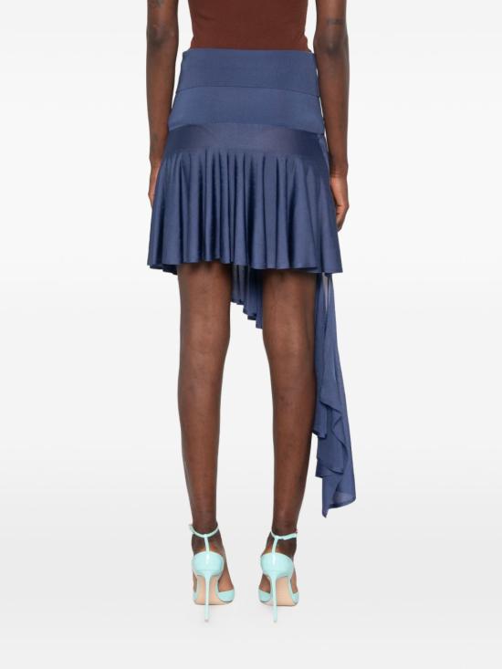 26SS 알라이아 미디 스커트 AA9J2552K177C 516 Blu - ALAIA