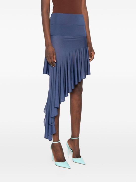 26SS 알라이아 미디 스커트 AA9J2552K177C 516 Blu - ALAIA