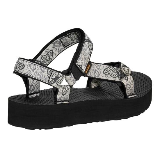 26SS 테바 샌들 1090969 EFR ENCHANTED FOREST BLACK WHITE - TEVA