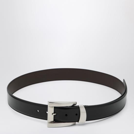 26SS 베르사체 가죽 벨트 10241971A17848 Black