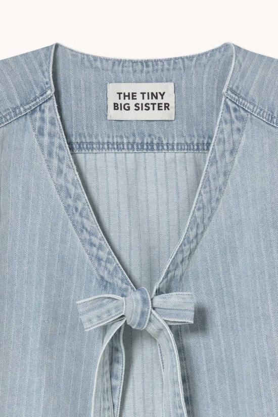  타이니 빅 시스터 베스트 스트라이프 데님 - TINY BIG SISTER