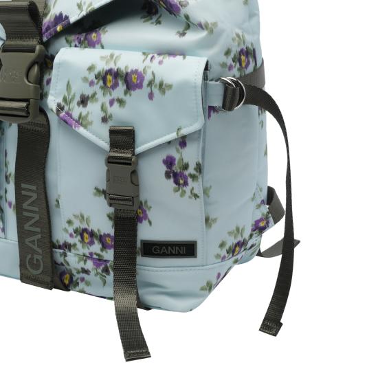 26SS 가니 백팩 B2010027 07Z Blue - GANNI