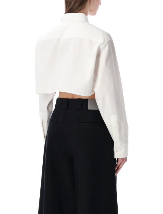 26SS 발렌시아가 셔츠 872327TUM18 9000 Bianco - BALENCIAGA