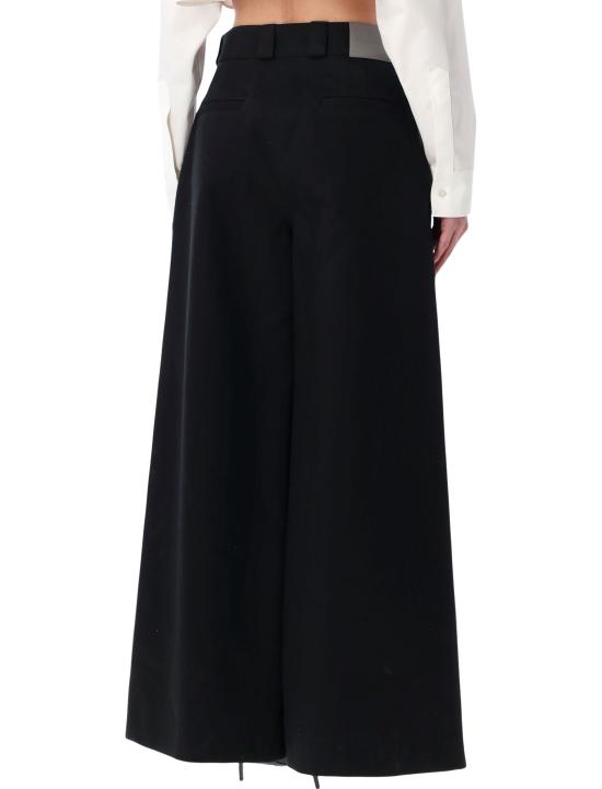 26SS 발렌시아가 팔라초 팬츠 872314TUP14 1000 Nero - BALENCIAGA