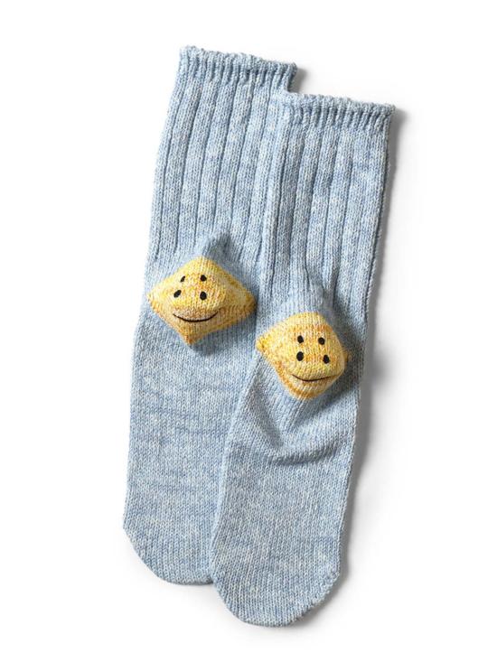  캐피탈 양말 56 얀 3x1 립 레인보우 해피 힐