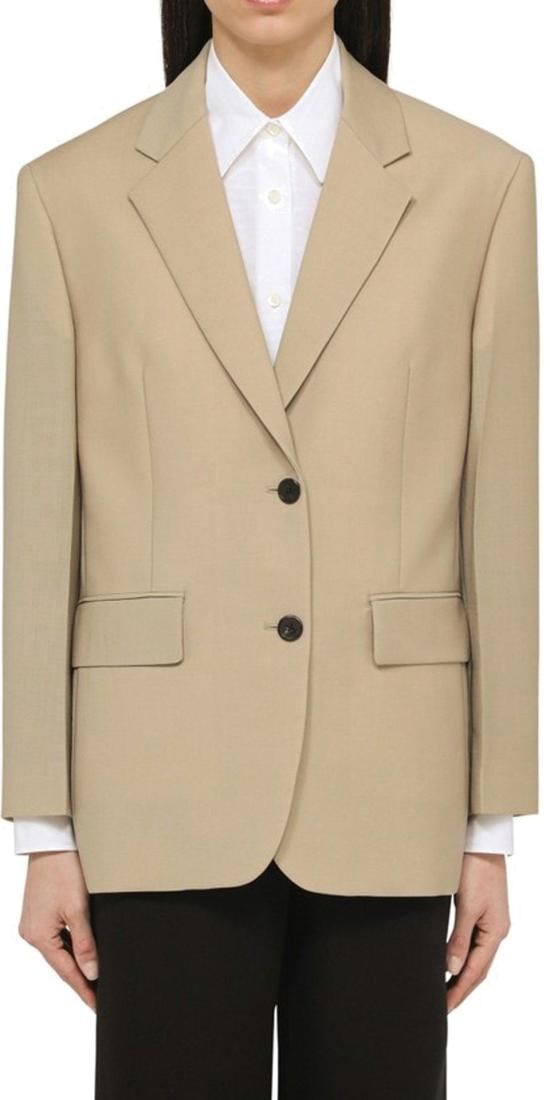  프라다 수트 자켓 P556O12I1F0065 BEIGE - PRADA