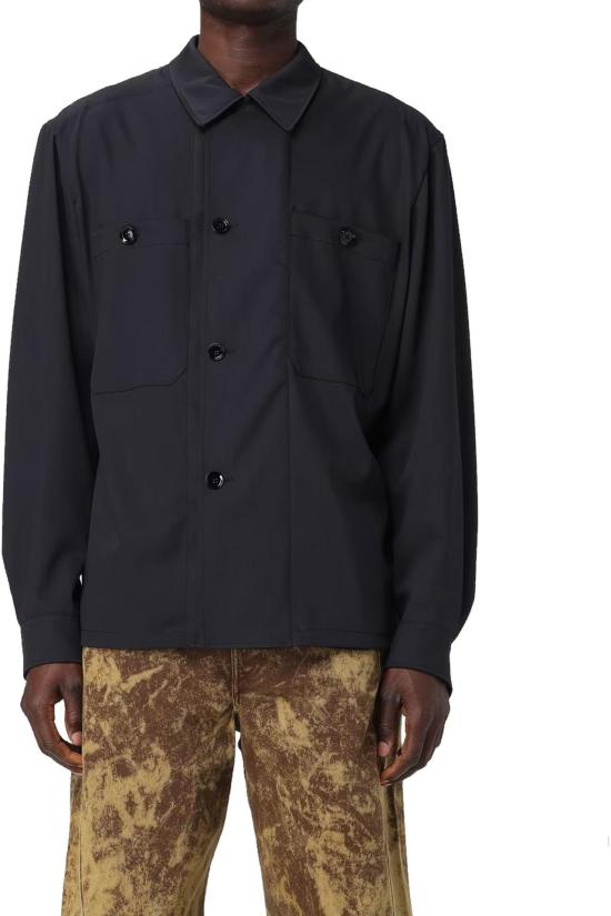  르메르 셔츠 JA1046LF1210BK995 BLACK - LEMAIRE