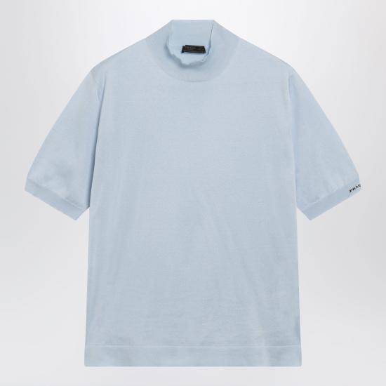 26SS 프라다 반팔 티셔츠 UMR681OOO1811 Light blue