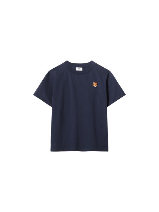 26SS [키즈] MAISON KITSUNE KID 티셔츠 MQUJT00KJBIT2 0413 CLASSIC NAVY
