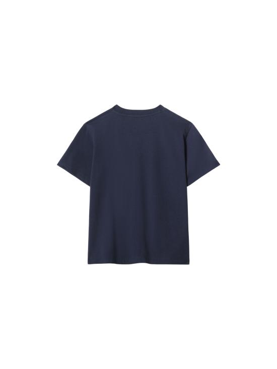 26SS [키즈] MAISON KITSUNE KID 티셔츠 MQUJT00KJBIT2 0413 CLASSIC NAVY - OTHER BRANDS