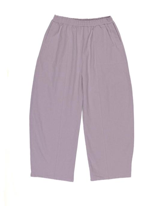  사멧 팬츠 사메트 아베  코튼 린넨 데드스톡 Lila - SAMET