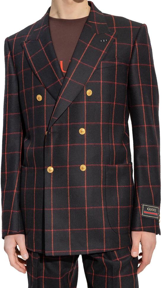  구찌 수트 자켓 730305ZAL2E1072 BLACK - GUCCI