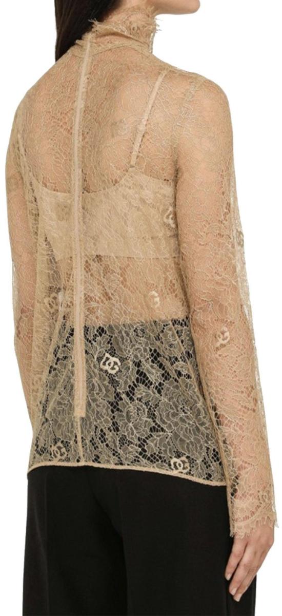  돌체앤가바나 긴팔 셔츠 F779HTFL9ADM0265 BEIGE - DOLCE & GABBANA