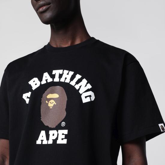 26SS 베이프 반팔 티셔츠 001TEM301001MCO Black - BAPE