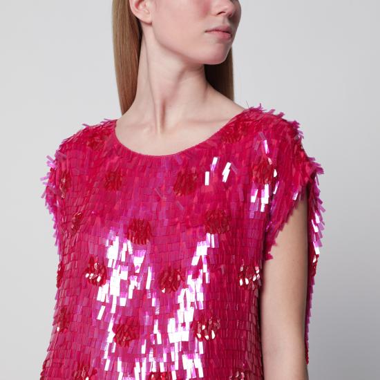 26SS 드리스 반 노튼 민소매 티셔츠 107283383 Pink - DRIES VAN NOTEN