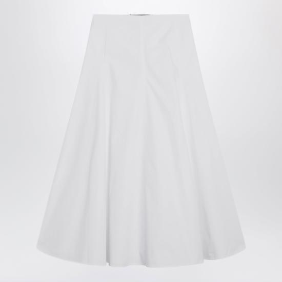 26SS 자크뮈스 트라이앵글 스커트 SKW00635AW00648 White
