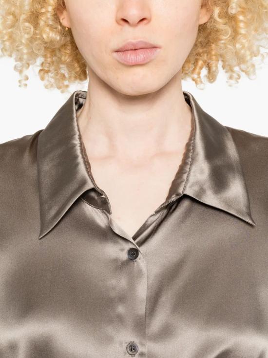 26SS 드리스 반 노튼 블라우스 2610107213024 TAUPE - DRIES VAN NOTEN